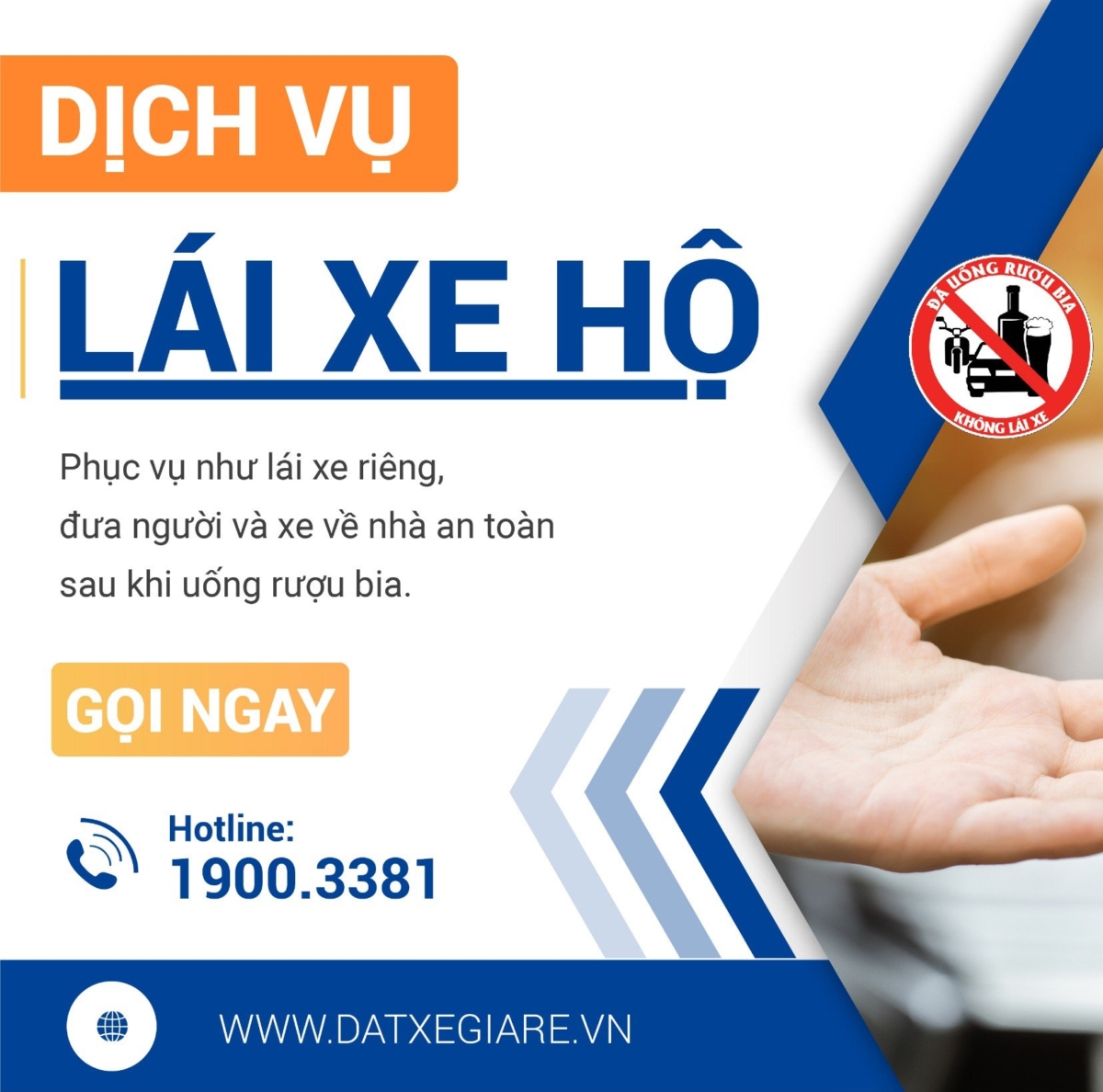 Dịch vụ thuê lái xe hộ