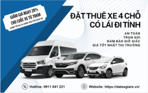 Thuê Xe 4 chỗ đi tỉnh