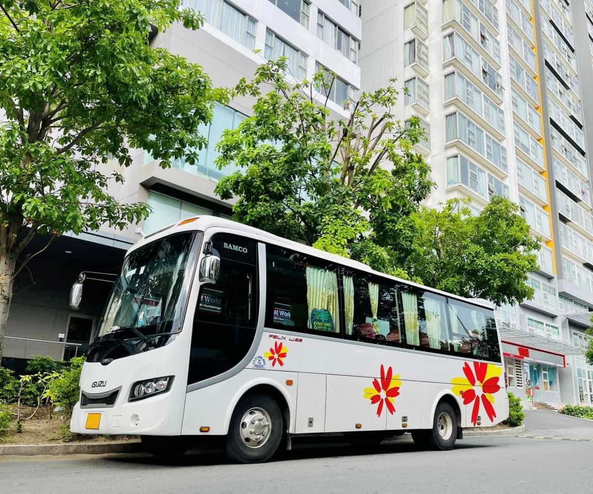 Thuê xe 29 chỗ Vĩnh Phúc - Hà Nội trọn gói